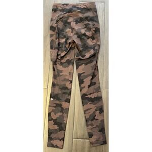 Lululemon Swift Speed High-Rise Sz 4 Color Heritage 365 Camo Brown Earth Multi